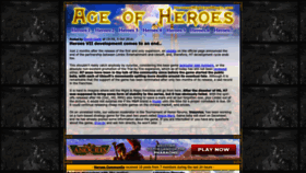 What Heroesofmightandmagic.com website looked like in 2023 (This year)