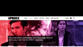 What Hitfix.com website looked like in 2023 (This year)