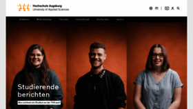 What Hs-augsburg.de website looked like in 2023 (2 years ago)