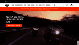 What H-d.com website looked like in 2023 (This year)