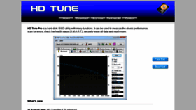 What Hdtune.com website looked like in 2023 (This year)