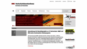 What Hrk.de website looked like in 2023 (This year)