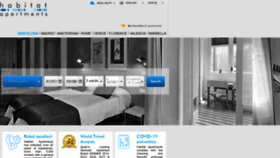What Habitatapartments.com website looked like in 2023 (This year)