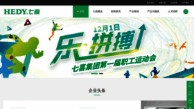 What Hedy.com.cn website looked like in 2023 (This year)