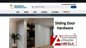 What Homedecorhardware.com website looked like in 2023 (This year)