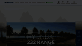 What Hyundai.ie website looked like in 2023 (This year)