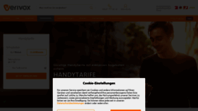 What Handytarife.de website looked like in 2023 (This year)