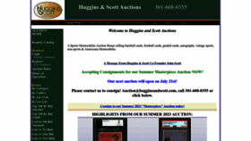 What Hugginsandscott.com website looked like in 2023 (This year)