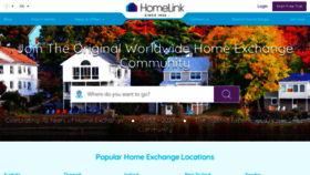 What Homelink.org website looked like in 2023 (This year)