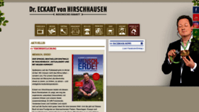 What Hirschhausen.com website looked like in 2023 (This year)