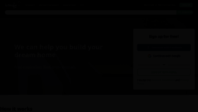 What Homify.co.uk website looked like in 2023 (1 year ago)