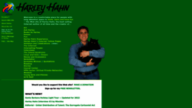 What Harley.com website looked like in 2023 (This year)