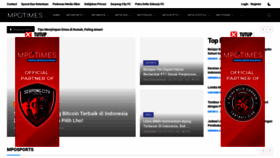 What Humanitariannews.org website looked like in 2023 (This year)