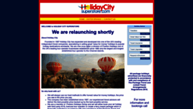 What Holidaycitysuperstore.com website looked like in 2023 (This year)