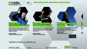 What Hudysteny.cz website looked like in 2023 (This year)