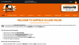 What Harfield-village.co.za website looked like in 2023 (This year)