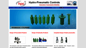 What Hydropneumaticcontrols.com website looked like in 2023 (This year)