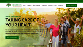 What Healthboxclinic.com website looked like in 2023 (This year)