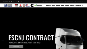 What Hktruck.com website looked like in 2023 (This year)