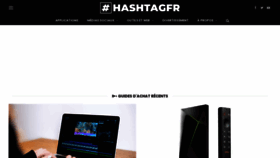 What Hashtagfr.com website looked like in 2023 (This year)