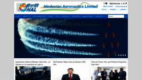 What Hal-india.co.in website looked like in 2023 (This year)