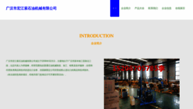 What Hongjiangsuo.com website looked like in 2023 (This year)