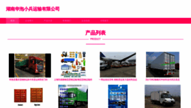 What Huapaoxiaobing.com website looked like in 2023 (This year)