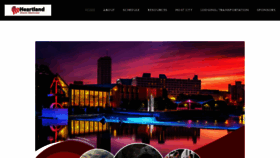 What Heartlandtravelshowcase.com website looked like in 2023 (This year)