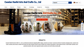 What Hanfei-crafts.com website looked like in 2023 (This year)