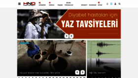 What Habernediyor.com website looked like in 2023 (This year)