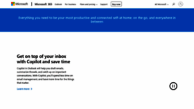 What Hotmail.co.uk website looked like in 2023 (This year)