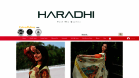 What Haradhi.com website looked like in 2023 (This year)