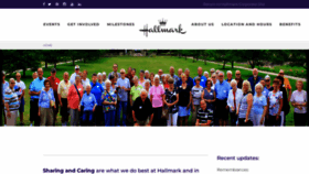 What Hallmarkretireeclub.com website looked like in 2023 (This year)