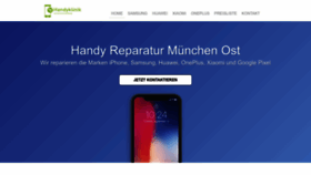 What Handy-reparatur-muenchen.de website looked like in 2023 (This year)