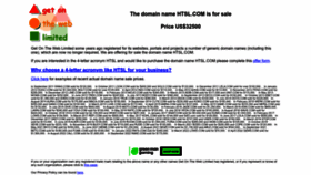 What Htsl.com website looked like in 2023 (This year)