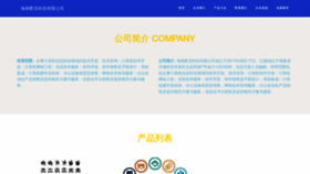 What Hainanhuike.com website looked like in 2023 (This year)