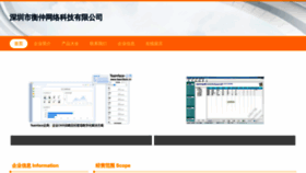 What Hengzhongvip.com website looked like in 2023 (This year)
