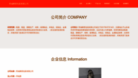 What Huaxibaozhuang.com website looked like in 2023 (This year)