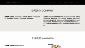 What Hnxinyong.com website looked like in 2023 (This year)