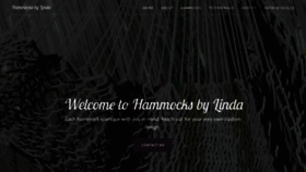 What Hammocksbylinda.com website looked like in 2023 (This year)