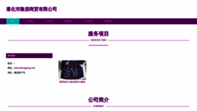 What Hklongpeng.com website looked like in 2023 (This year)