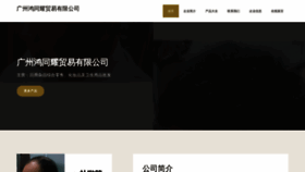 What Hongtouyao.com website looked like in 2023 (This year)