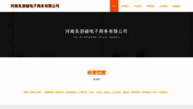 What Hnliangpeng.com website looked like in 2023 (This year)