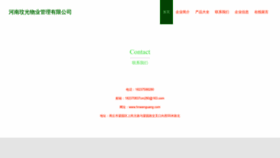 What Hnwenguang.com website looked like in 2023 (This year)