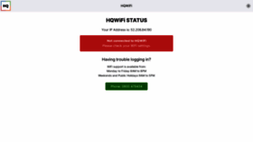 What Hqwifi.co.nz website looked like in 2023 (1 year ago)