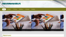 What Hnxingfeng.com website looked like in 2023 (This year)