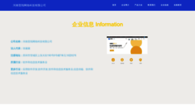 What Hnleichuang.com website looked like in 2023 (This year)