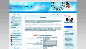 What Horoscopulmeu.ro website looked like in 2023 (This year)