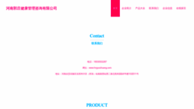 What Hnguozhuang.com website looked like in 2023 (This year)