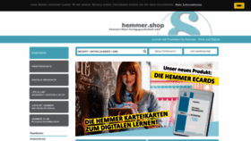 What Hemmer-shop.de website looked like in 2023 (This year)